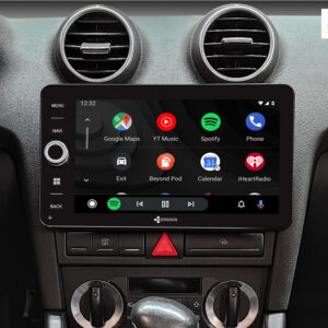 D9-A3 Premium Flex 160 GB Android Autoradio für Audi A3 | S3 mit 4 x 100W Class-D Verstärker, 9 Zoll Display (hochauflösend),