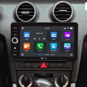 D9-A3 Premium Flex 160 GB Android Autoradio für Audi A3 | S3 mit 4 x 100W Class-D Verstärker, 9 Zoll Display (hochauflösend),