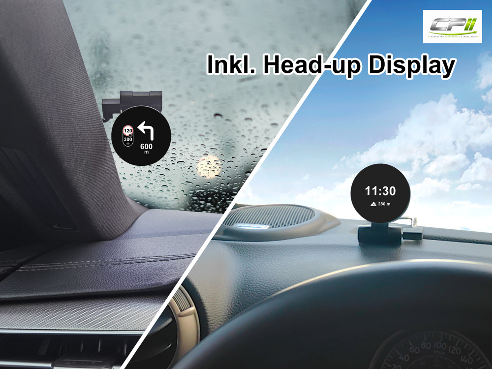 D9-CLK Premium Android Autoradio für Mercedes CLK mit 4 x 100W Class-D Verstärker, 7 Zoll Display (hochauflösend), Inkl. Head