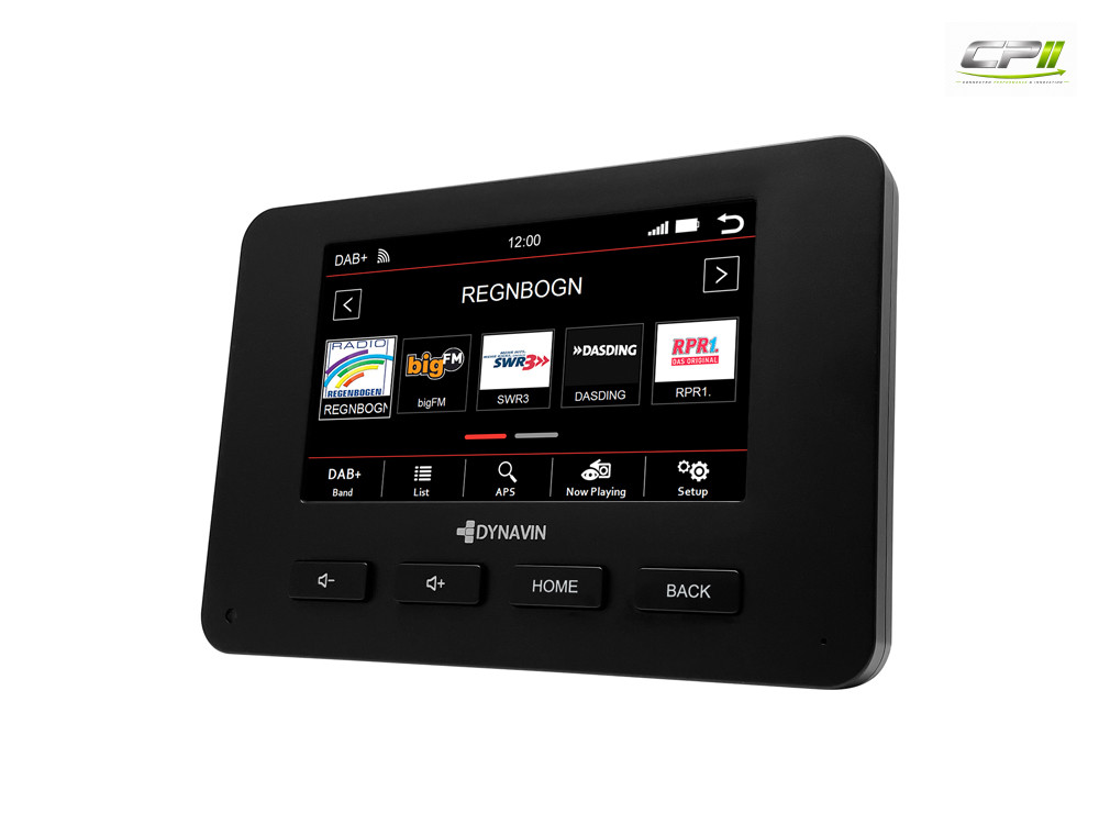 D9-DC7 Plus – C, Android Navigationssystem für Fiat Ducato mit 7-Zoll Touchscreen, Inkl. Head-up-Display, Apple CarPlay und A