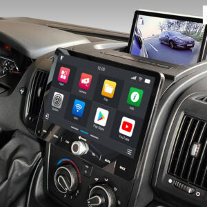 D9-DCX Plus – C Android Navigationssystem für Fiat Ducato mit 10,1-Zoll Touchscreen, Inkl. Head-up-Display, Apple CarPlay und