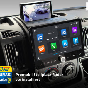 D9-DCX Plus – C Android Navigationssystem für Fiat Ducato mit 10,1-Zoll Touchscreen, Inkl. Head-up-Display, Apple CarPlay und
