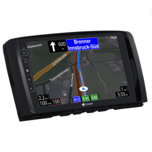 D9-DF431 Premium Android Autoradio für Mercedes R-Klasse mit 4 x 100W Class-D Verstärker, 9 Zoll Display (hochauflösend), Ink