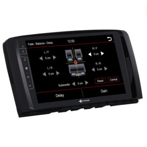 D9-DF431 Premium Android Autoradio für Mercedes R-Klasse mit 4 x 100W Class-D Verstärker, 9 Zoll Display (hochauflösend), Ink