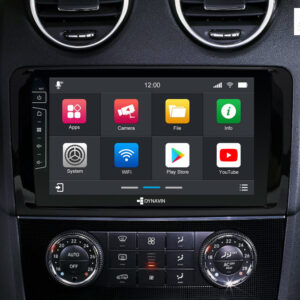 D9-DF432 Premium Android Autoradio für Mercedes ML | GL X164 mit 4 x 100W Class-D Verstärker, 9 Zoll Display (hochauflösend),