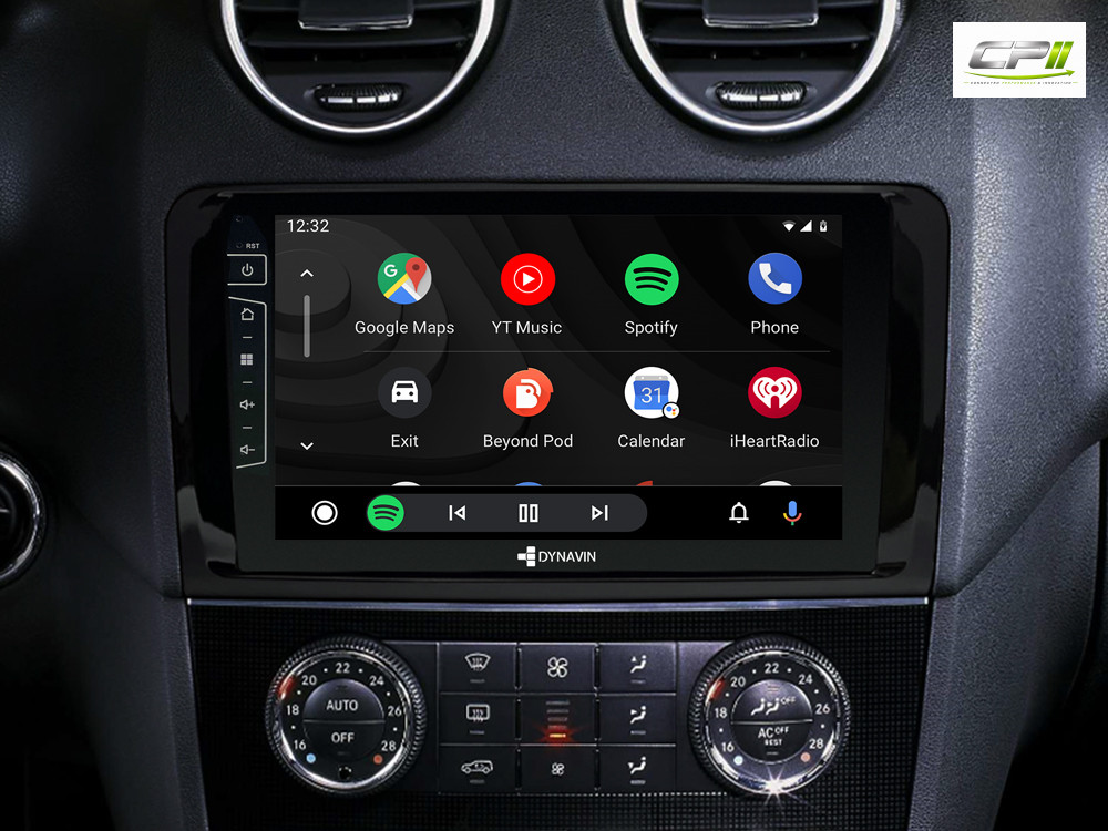 D9-DF432 Premium Android Autoradio für Mercedes ML | GL X164 mit 4 x 100W Class-D Verstärker, 9 Zoll Display (hochauflösend),