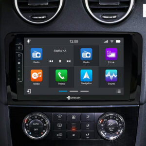 D9-DF432 Premium Android Autoradio für Mercedes ML | GL X164 mit 4 x 100W Class-D Verstärker, 9 Zoll Display (hochauflösend),
