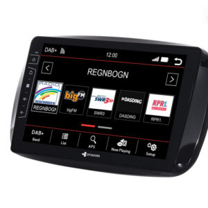 D9-DF434 Premium Android Autoradio für Mercedes Smart mit 4 x 100W Class-D Verstärker, 9 Zoll Display (hochauflösend), Inkl.