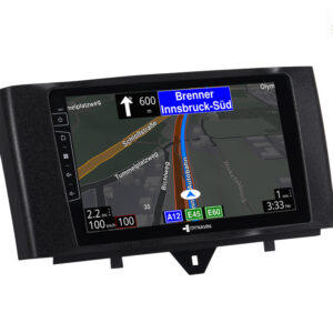 D9-DF435 Premium Android Autoradio für Mercedes Smart mit 4 x 100W Class-D Verstärker, 9 Zoll Display (hochauflösend), Inkl.