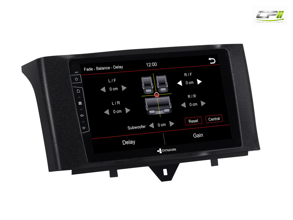 D9-DF435 Premium Android Autoradio für Mercedes Smart mit 4 x 100W Class-D Verstärker, 9 Zoll Display (hochauflösend), Inkl.