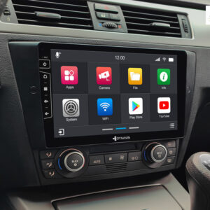 D9-E90 Premium Android Autoradio für BMW E90-E93 mit 4 x 100W Class-D Verstärker, 9 Zoll Display (hochauflösend), Inkl. Head-