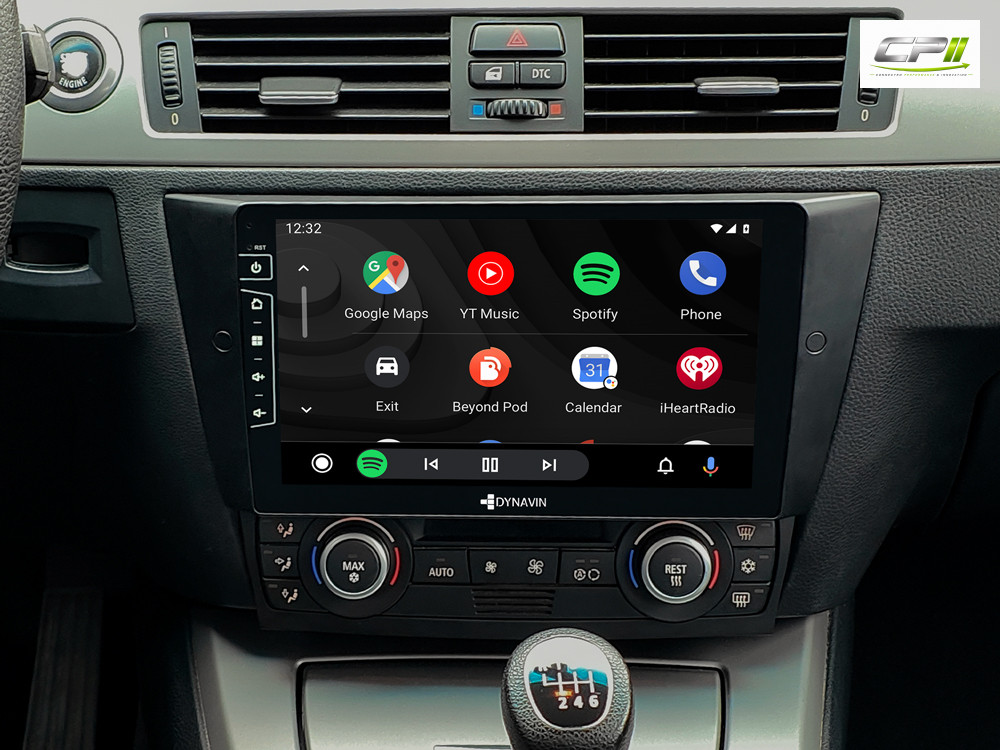 D9-E90 Premium Android Autoradio für BMW E90-E93 mit 4 x 100W Class-D Verstärker, 9 Zoll Display (hochauflösend), Inkl. Head-