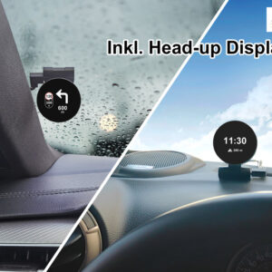 D9-JP Plus Android Navigationssystem für Jeep Wrangler JK mit 10,1-Zoll Touchscreen, Inkl. Head-up-Display, Apple CarPlay und