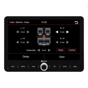 D9-JP Plus Android Navigationssystem für Jeep Wrangler JK mit 10,1-Zoll Touchscreen, Inkl. Head-up-Display, Apple CarPlay und