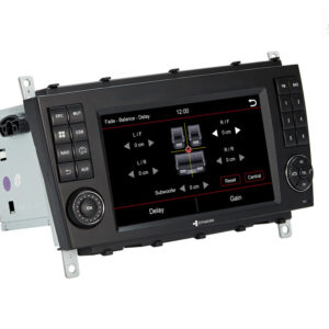 D9-MBC Premium Android Autoradio für Mercedes C-Klasse mit 4 x 100W Class-D Verstärker, 7 Zoll Display (hochauflösend), Inkl.