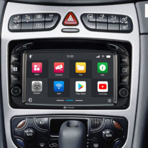 D9-MC2000 Premium Android Autoradio für Mercedes Vito mit 4 x 100W Class-D Verstärker, 7 Zoll Display (hochauflösend), Inkl.