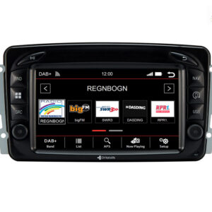 D9-MC2000 Premium Android Autoradio für Mercedes Vito mit 4 x 100W Class-D Verstärker, 7 Zoll Display (hochauflösend), Inkl.