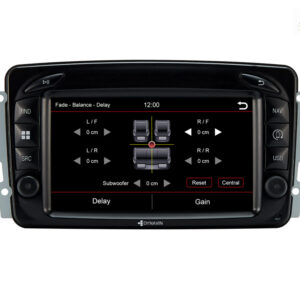 D9-MC2000 Premium Android Autoradio für Mercedes Vito mit 4 x 100W Class-D Verstärker, 7 Zoll Display (hochauflösend), Inkl.