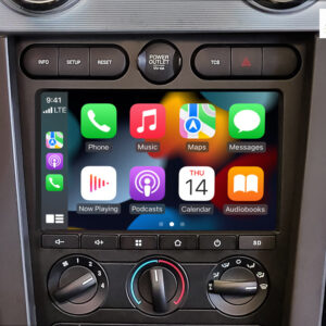 D9-MST2005 Plus Android Navigationssystem für Ford Mustang V mit 9-Zoll Touchscreen, Inkl. Head-up-Display, Apple CarPlay und