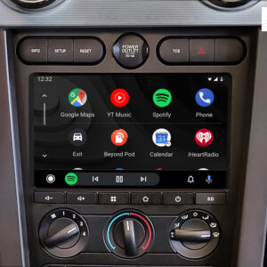 D9-MST2005 Plus Android Navigationssystem für Ford Mustang V mit 9-Zoll Touchscreen, Inkl. Head-up-Display, Apple CarPlay und