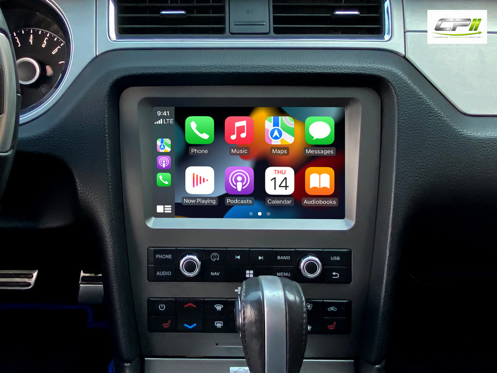 D9-MST2010 Plus Android Navigationssystem für Ford Mustang mit 9-Zoll Touchscreen, Inkl. Head-up-Display, Apple CarPlay und A