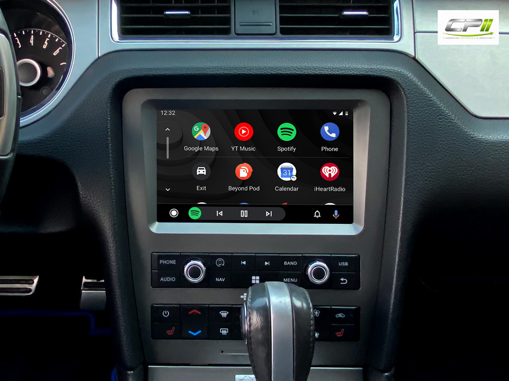 D9-MST2010 Plus Android Navigationssystem für Ford Mustang mit 9-Zoll Touchscreen, Inkl. Head-up-Display, Apple CarPlay und A