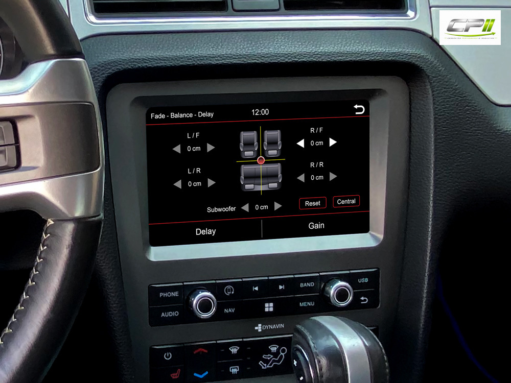 D9-MST2010 Plus Android Navigationssystem für Ford Mustang mit 9-Zoll Touchscreen, Inkl. Head-up-Display, Apple CarPlay und A