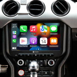 D9-MST2015L Plus Android Navigationssystem für Ford Mustang VI mit 10,1-Zoll Touchscreen, Inkl. Head-up-Display, Apple CarPla