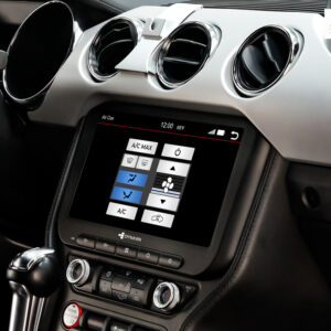 D9-MST2015L Plus Android Navigationssystem für Ford Mustang VI mit 10,1-Zoll Touchscreen, Inkl. Head-up-Display, Apple CarPla