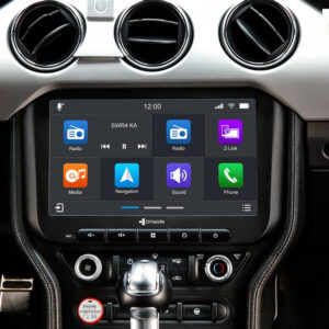 D9-MST2015L Plus Android Navigationssystem für Ford Mustang VI mit 10,1-Zoll Touchscreen, Inkl. Head-up-Display, Apple CarPla