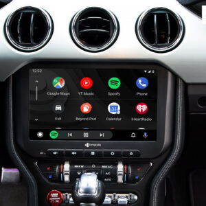 D9-MST2015H Plus Android Navigationssystem für Ford Mustang VI mit 10,1-Zoll Touchscreen, Inkl. Head-up-Display, Apple CarPla