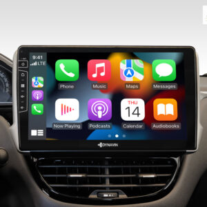 D9-PG208 Premium Android Autoradio für Peugeot 208 / 2008 mit 4 x 100W Class-D Verstärker, 10,1 Zoll Display (hochauflösend),