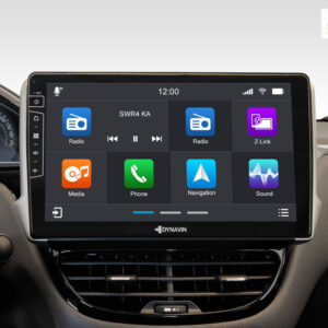 D9-PG208 Premium Android Autoradio für Peugeot 208 / 2008 mit 4 x 100W Class-D Verstärker, 10,1 Zoll Display (hochauflösend),