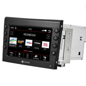 D9-PSb Plus Android Navigationssystem für Porsche Boxster, Cayman, Carrera, 911 mit 7-Zoll Touchscreen, Inkl. Head-up-Display