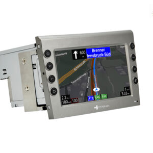 D9-PSs Plus Android Navigationssystem für Porsche Boxster, Cayman, Carrera, 911 mit 7-Zoll Touchscreen, Inkl. Head-up-Display