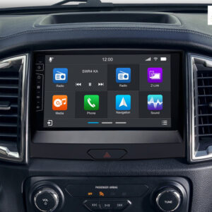 D9-RG Premium Android Autoradio für Ford Ranger mit 4 x 100W Class-D Verstärker, 9 Zoll Display (hochauflösend), Inkl. Head-u