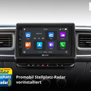 D9-RN2020 Plus – C Android Navigationssystem für Renault Master mit 9-Zoll Touchscreen, Inkl. Head-up-Display, Apple CarPlay