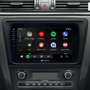 D9-RPH Premium Android Autoradio für Skoda Rapid mit 4 x 100W Class-D Verstärker, 8 Zoll Display (hochauflösend), Inkl. Head-