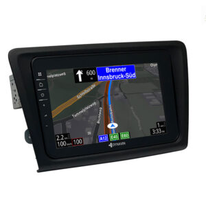 D9-RPH Premium Android Autoradio für Skoda Rapid mit 4 x 100W Class-D Verstärker, 8 Zoll Display (hochauflösend), Inkl. Head-