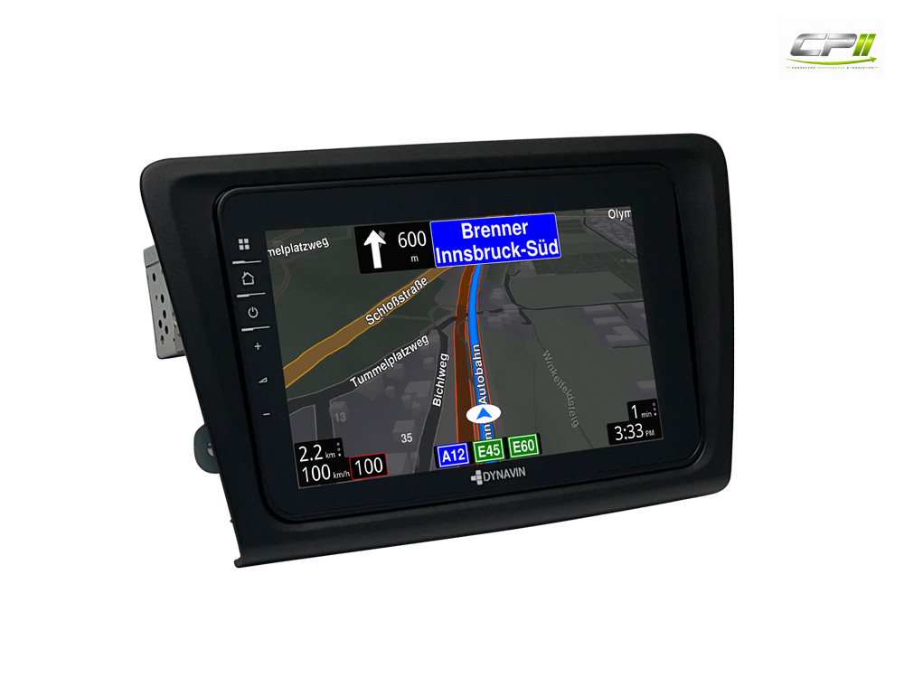 D9-RPL Premium Android Autoradio für Skoda Rapid mit 4 x 100W Class-D Verstärker, 8 Zoll Display (hochauflösend), Inkl. Head-