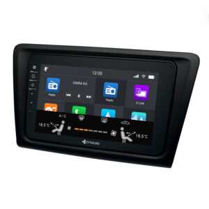 D9-RPL Premium Android Autoradio für Skoda Rapid mit 4 x 100W Class-D Verstärker, 8 Zoll Display (hochauflösend), Inkl. Head-