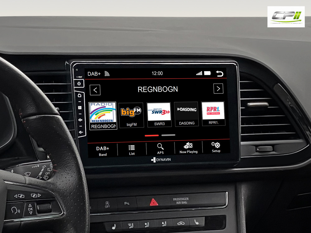 Dynavin Navigationssystem für Seat Leon III mit 9 Zoll Display – D9-SLN-06 CPII