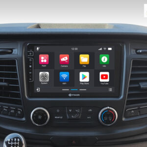 D9-TS Plus – C Android Navigationssystem für Ford Transit mit 9-Zoll Touchscreen, Inkl. Head-up-Display, Apple CarPlay und An