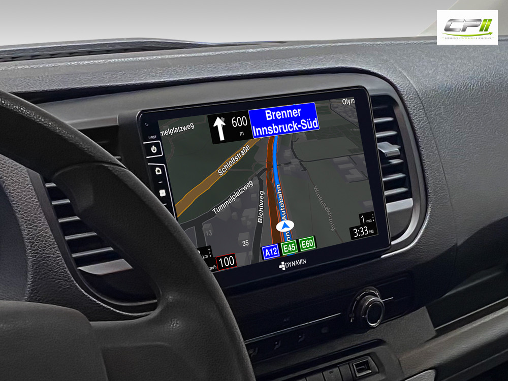 D9-TYPA Premium Android Autoradio für Toyota ProAce mit 4 x 100W Class-D Verstärker, 9 Zoll Display (hochauflösend), Inkl. He