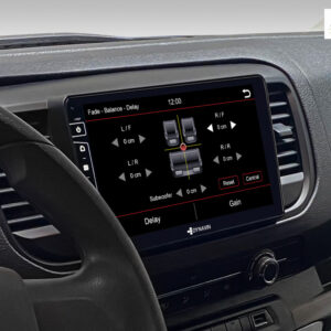 D9-TYPA Premium Android Autoradio für Toyota ProAce mit 4 x 100W Class-D Verstärker, 9 Zoll Display (hochauflösend), Inkl. He