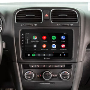 D9-V8 Premium Android Autoradio für VW | Skoda | Seat mit 4 x 100W Class-D Verstärker, 8 Zoll Display (hochauflösend), Inkl.