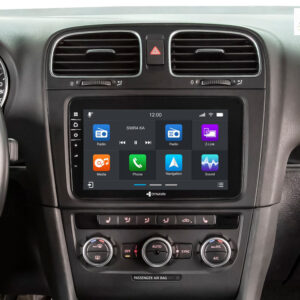 D9-V8 Premium Android Autoradio für VW | Skoda | Seat mit 4 x 100W Class-D Verstärker, 8 Zoll Display (hochauflösend), Inkl.