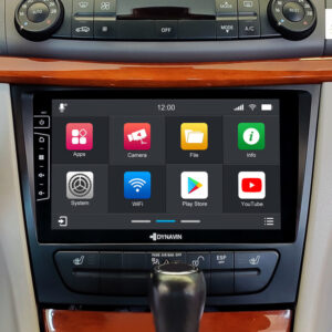 D9-W211 Premium Android Autoradio für Mercedes E-Klasse mit 4 x 100W Class-D Verstärker, 9 Zoll Display (hochauflösend), Inkl