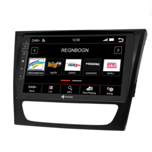 D9-W211 Premium Android Autoradio für Mercedes E-Klasse mit 4 x 100W Class-D Verstärker, 9 Zoll Display (hochauflösend), Inkl