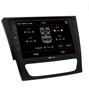 D9-W211 Premium Android Autoradio für Mercedes E-Klasse mit 4 x 100W Class-D Verstärker, 9 Zoll Display (hochauflösend), Inkl
